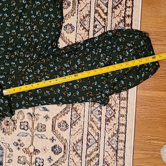 SONOMA BRAND WOMENS BLUE FLORAL PLUS SIZE LONG SLEEVES TOP SIZE 5X - Picture 14 of 15